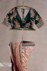 Designer Fancy Goodlooking Saree With Designer Fancy Readymade Blouse.